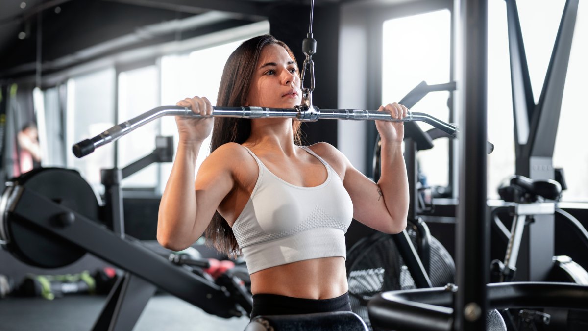 Em terceiro lugar ficou treino de resistência, conhecido popularmente como musculação