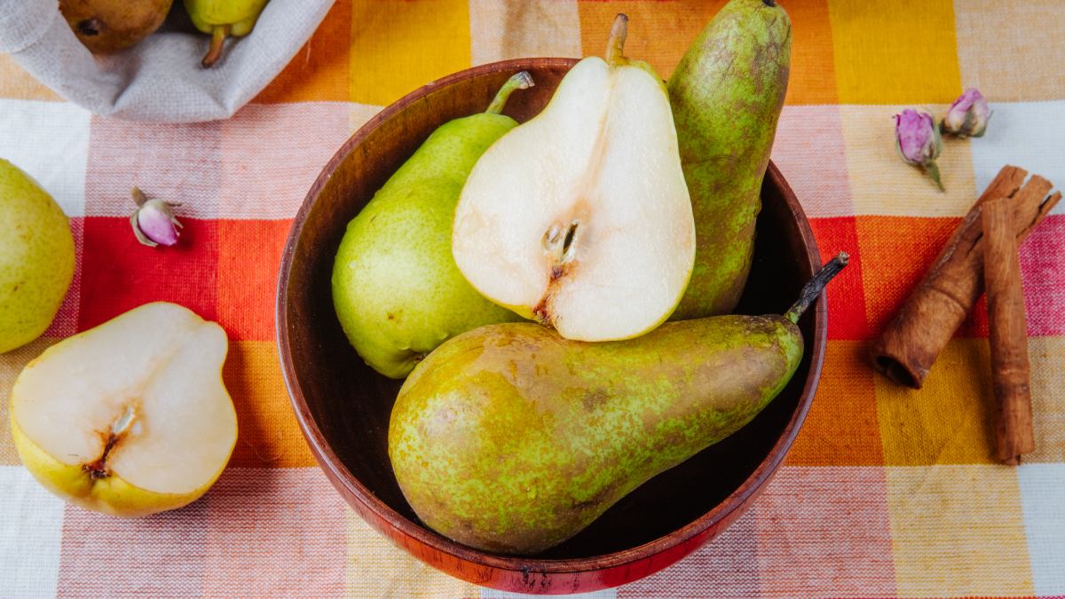 Composição nutricional da pera também reúne elementos importantes para o funcionamento do sistema cardiovascular