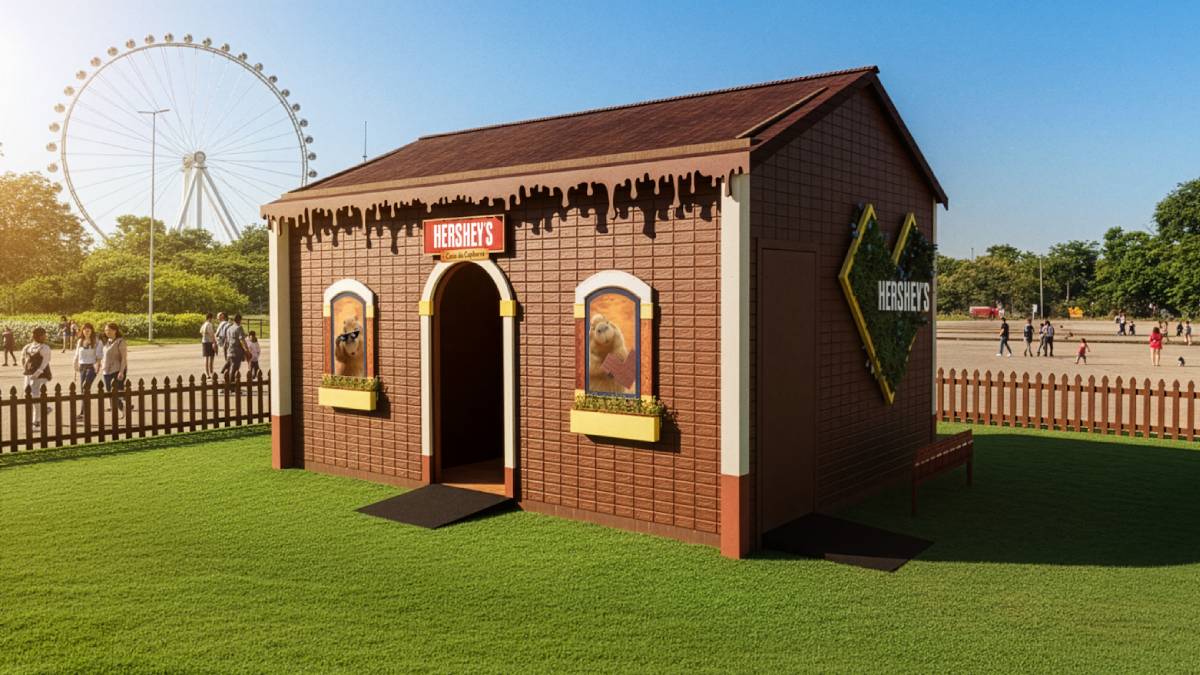 Desde o dia 14 de março, o Parque Villa-Lobos, na zona oeste da capital paulista, recebe a "Casa da Capibarra", um escape room temático que convida o público a explorar o universo da mascote.