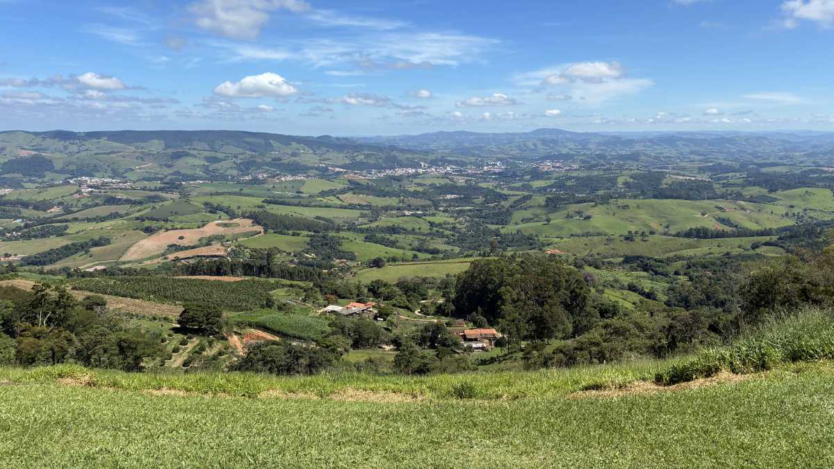 Vista da cidade de Socorro no Pico da Cascavel
