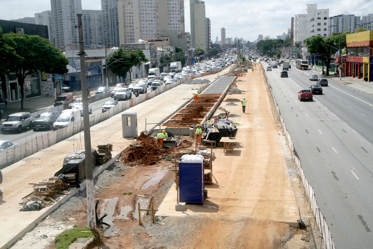 Previsão é o tempo de viagem entre o centro e a zona leste cair em 50% /Gazeta de S.Paulo