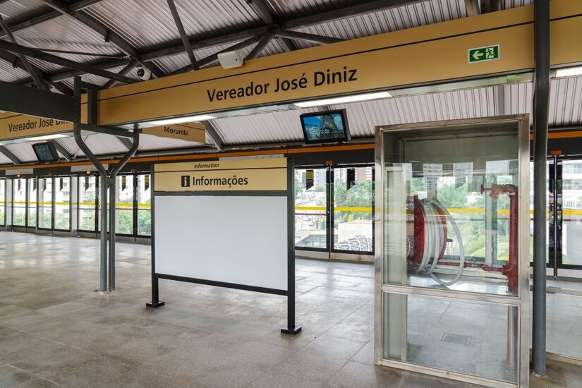 O ramal vai conectar o Aeroporto de Congonhas, na zona sul, à rede metroferroviária/Governo de SP