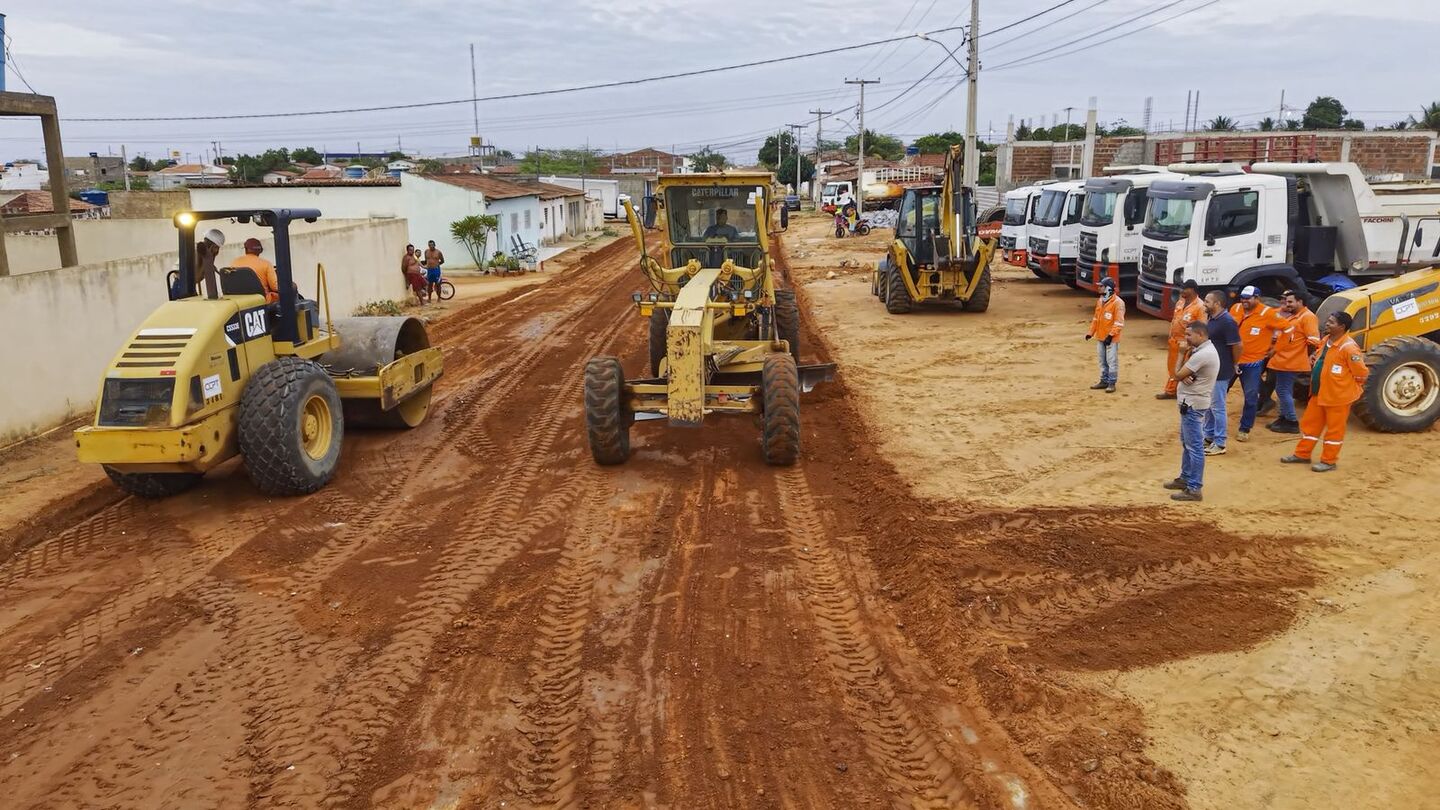 Pavimentação em larga escala representa um movimento estratégico, diz prefeitura/Divulgação