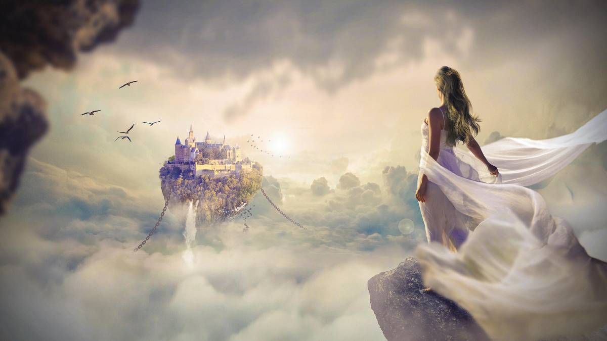Luz, céu e composição criam a sensação de "sonho acordado", perfeita para ilustrar imagens oníricas (Foto: Pexels)