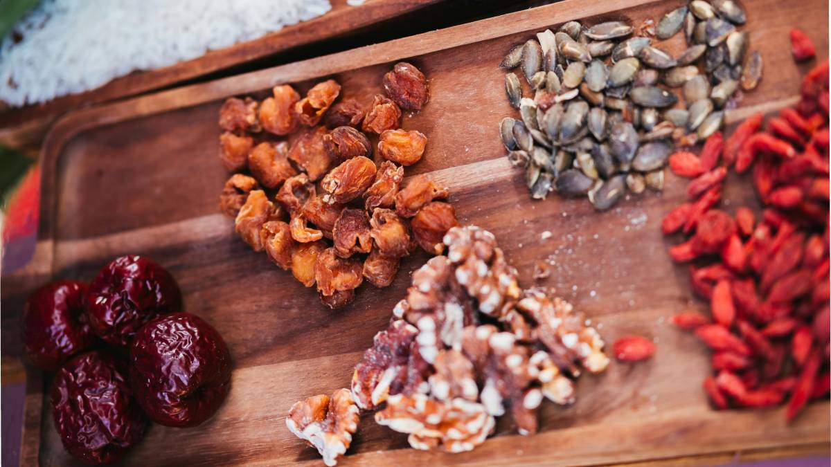 Sementes, leguminosas e oleaginosas ajudam a compor o repertório alimentar associado ao zinco (Foto: Pexels)