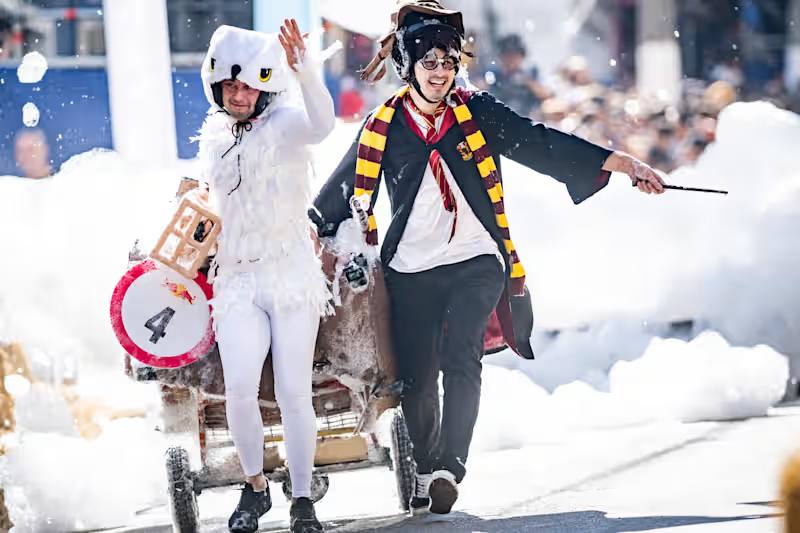 Red Bull Ladeira Abaixo 2024: teve Harry Potter, sim /Marcelo Maragni / Red Bull Content Pool