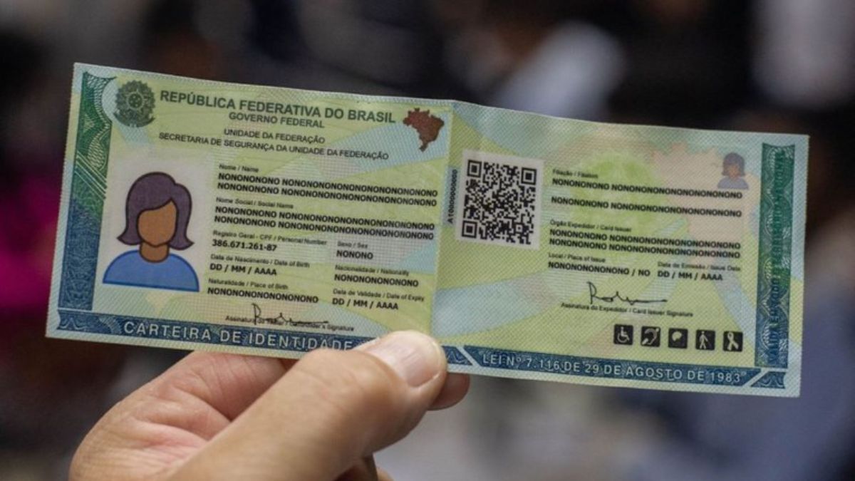 Entenda as diferenças entre o RG tradicional e o novo modelo da CIN, que traz elementos de segurança modernos e QR Code para validação digital. Reprodução/MGI