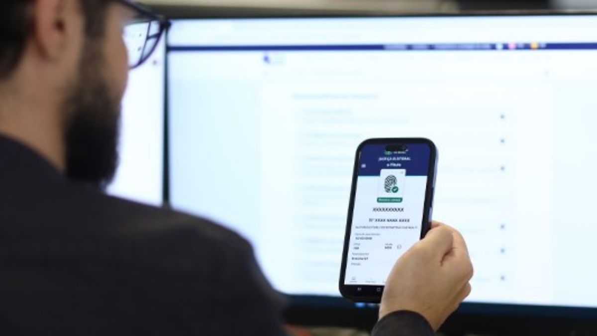 Segunda via do título de eleitor pode ser feita via aplicativo. Reprodução/TSE