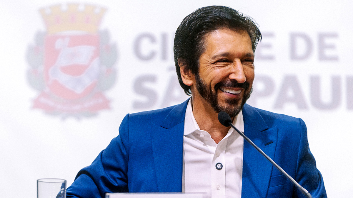 Ricardo Nunes, do MDB/Leon Rodrigues/Secom