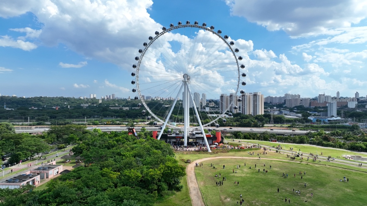 Os parques são a grande atração do distrito, pois estão entre os melhores da cidade, com ótimos atrativos gratuitos para atividades ao ar livre. Foto: Divulgação/ Roda Rico