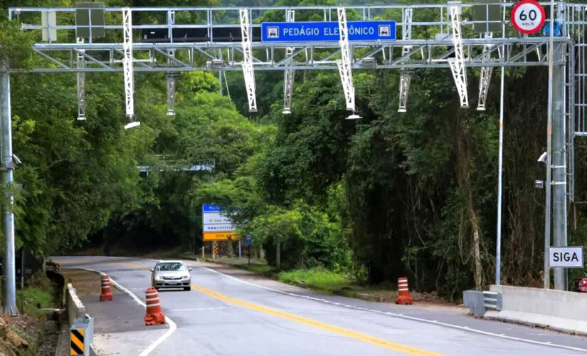 Free flow já em funcionamento em outra rodovia/Daniel Villaça/CCR RioSP