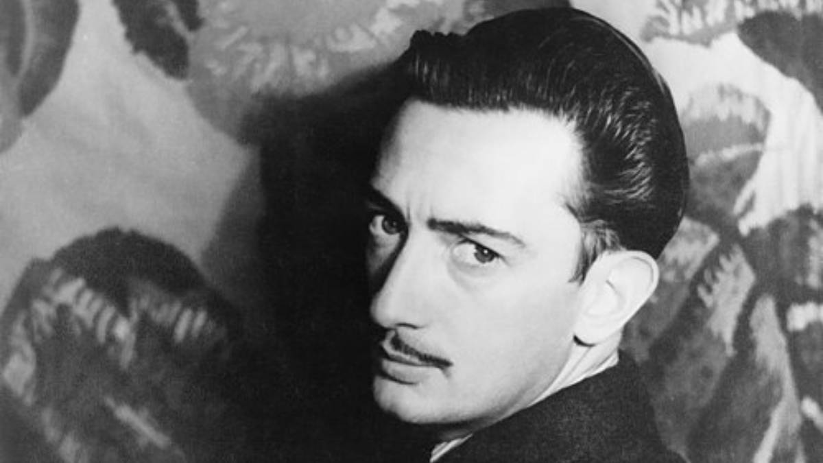 Salvador Dalí em 1939, ano em que Bacchanale foi criada e virou o maior projeto do artista em escala física (Foto: Wikimedia Commons/Carl Van Vechten)