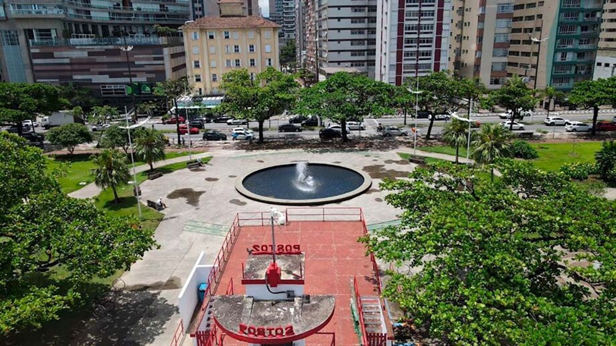 Santos é a maior cidade do litoral paulista/Divulgação/PMS