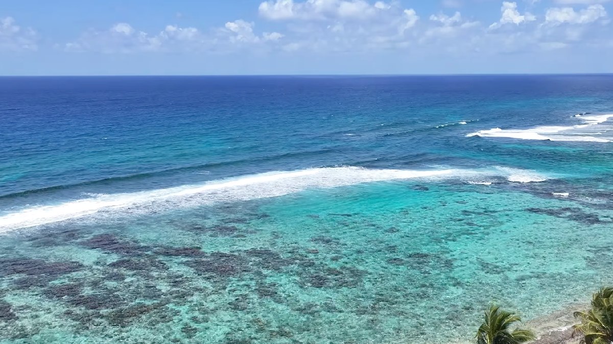 A ilha integra a Reserva da Biosfera Seaflower, declarada pela UNESCO em 2000, com mais de 2.300 espécies marinhas. Foto: Reprodução/Youtube