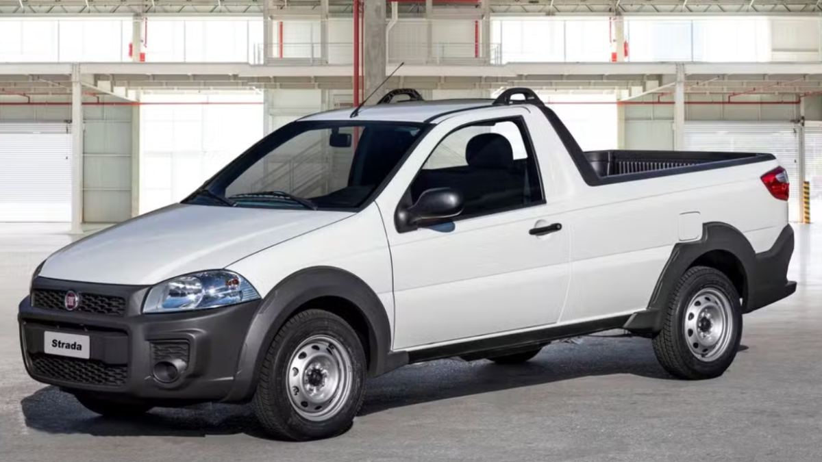 Fiat Strada Working é uma picape usada muito procurada por unir resistência, boa capacidade de carga e custo de manutenção acessível. Foto: Divulgação