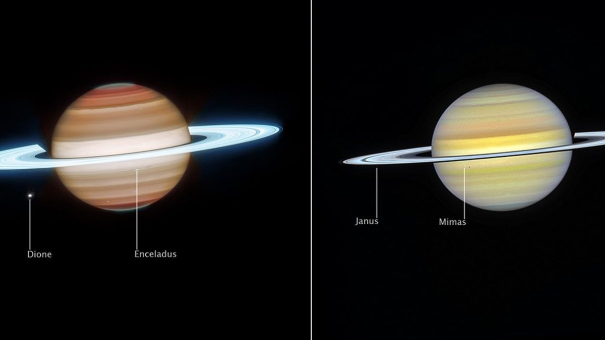 Webb + Hubble: a dupla que revelou o lado mais completo de Saturno