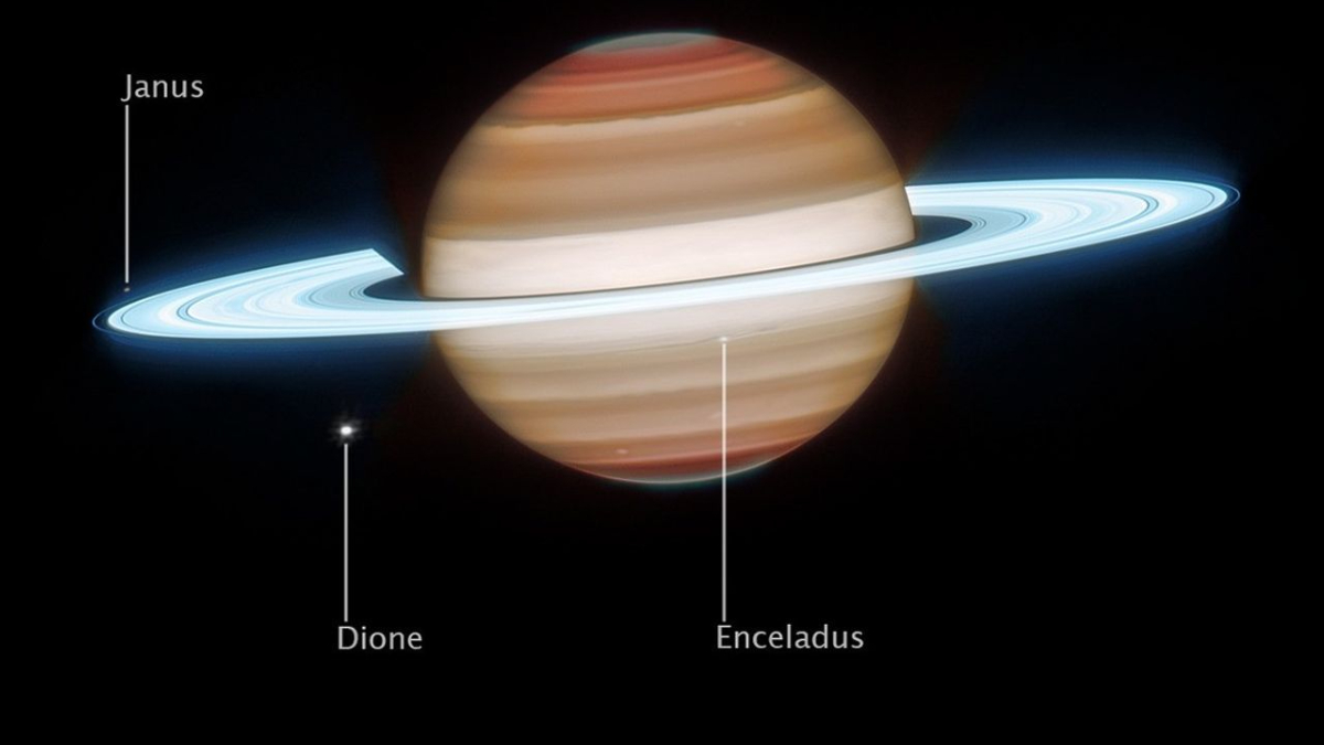 Saturno em alta definição: ciência revela detalhes impressionantes do planeta (Reprodução/ NASA)