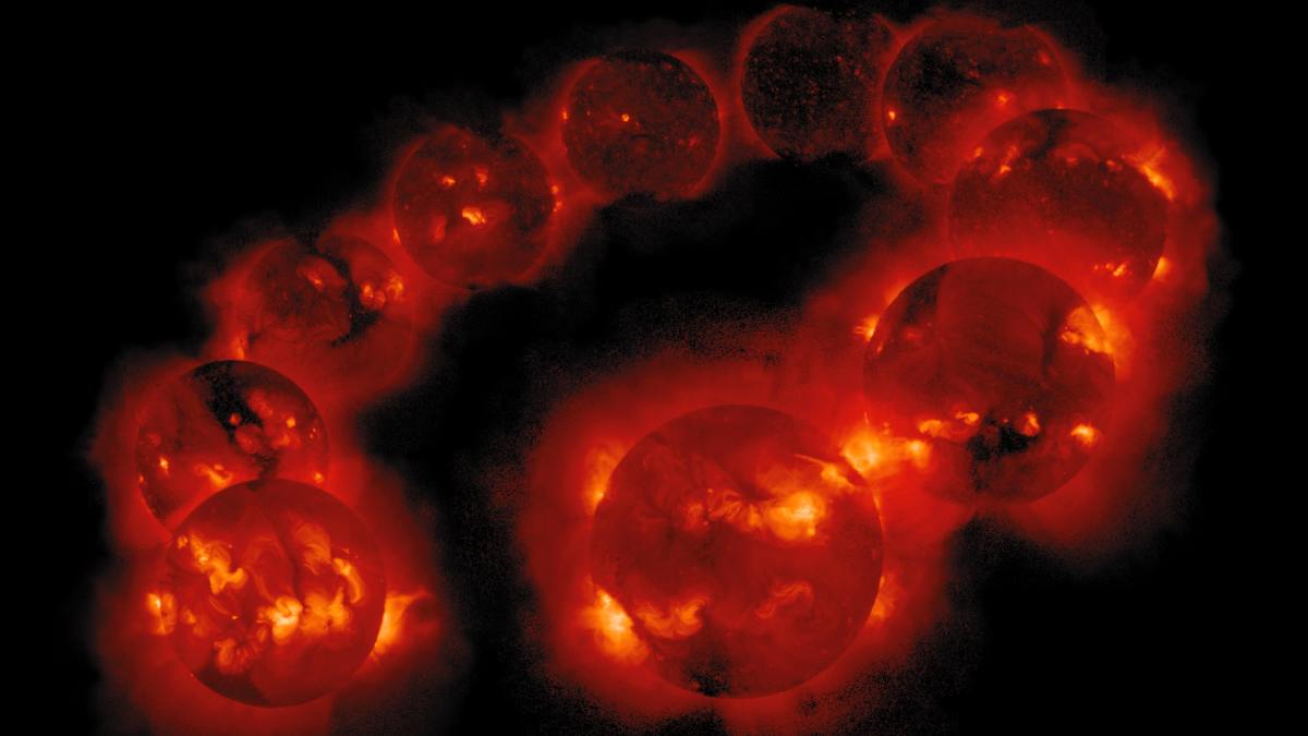 O ciclo atual teve início em dezembro de 2019 e deve seguir até 2030, mas é agora, em 2026, que atingimos o chamado "máximo solar". Foto: Wikimedia Commons