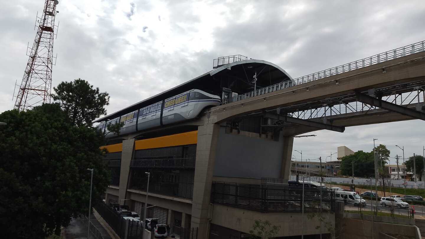 Desde sexta-feira (20/3), a linha já está em operação branca, fase em que o Metrô de São Paulo realiza testes com trens, equipamentos e equipes ao longo do trajeto. Thiago Neme/Gazeta de S.Paulo