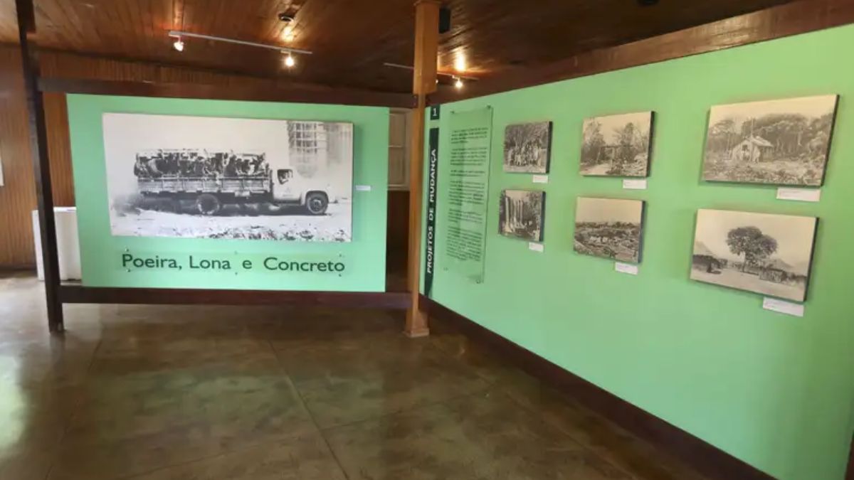 Exposição permanente "Poeira, Lona e Concreto" reconstrói o dia a dia heróico dos pioneiros que fundaram a nova capital, Brasília. Valter Campanato/Agência Brasil