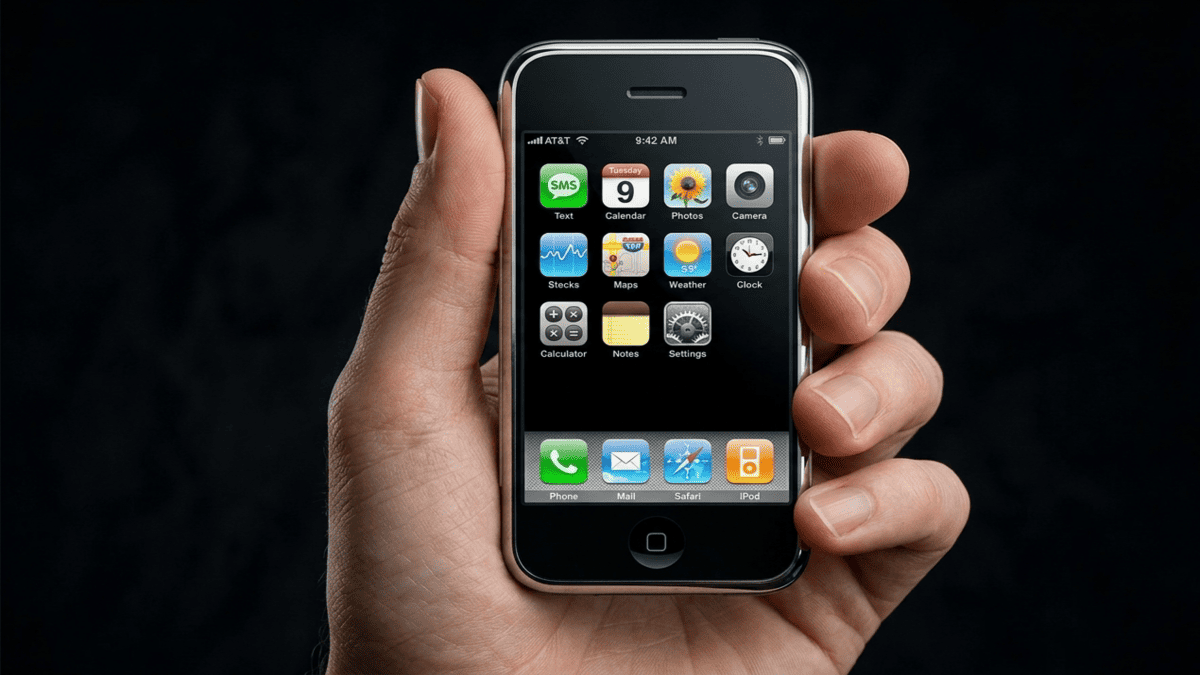 Mesmo sem funcionar, ele fez questão de ser o primeiro a ter a novidade - Divulgação: Apple