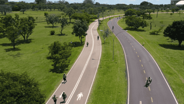 Espaço verde supera o Central Park em área total na capital federal - Reprodução/YouTube