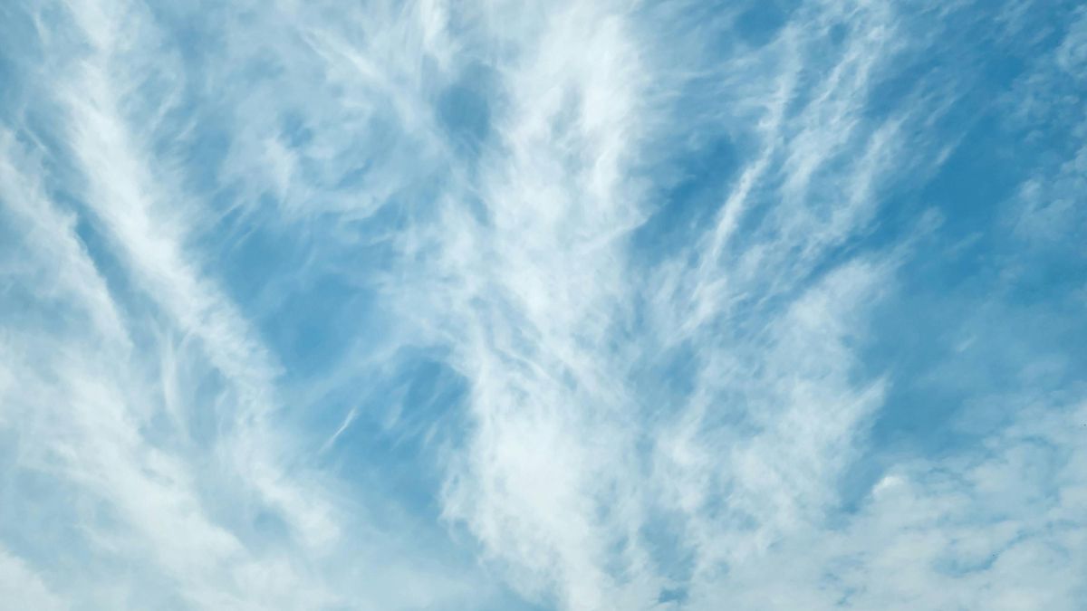 O céu também cria desenhos complexos sem precisar de nenhum truque (Foto: Pexels)