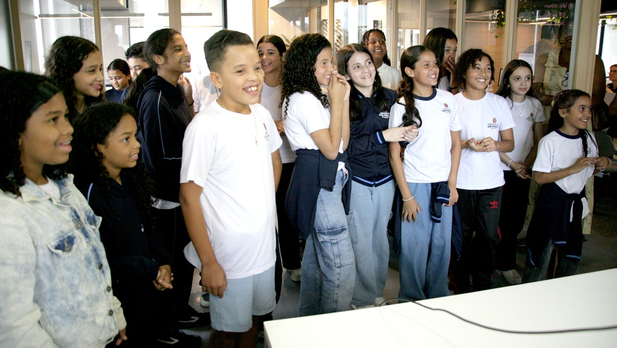 As educadoras vão escolher o melhor dia para a ida da meninada ao cinema/Thiago Neme/Gazeta de S.Paulo