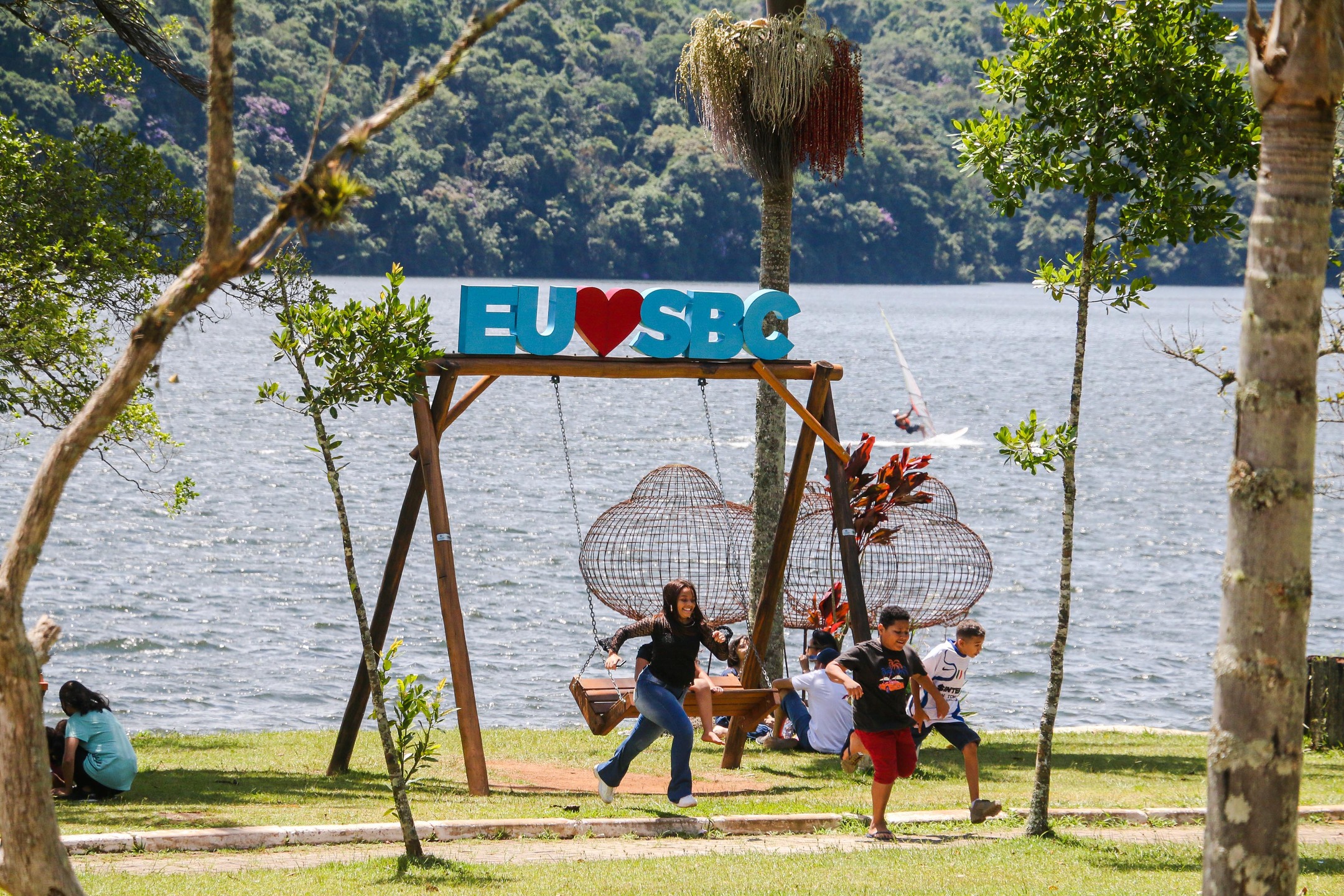 Zoológico gratuito e teleférico parque no ABC é paraíso para as crianças /Divulgação/PMSBC