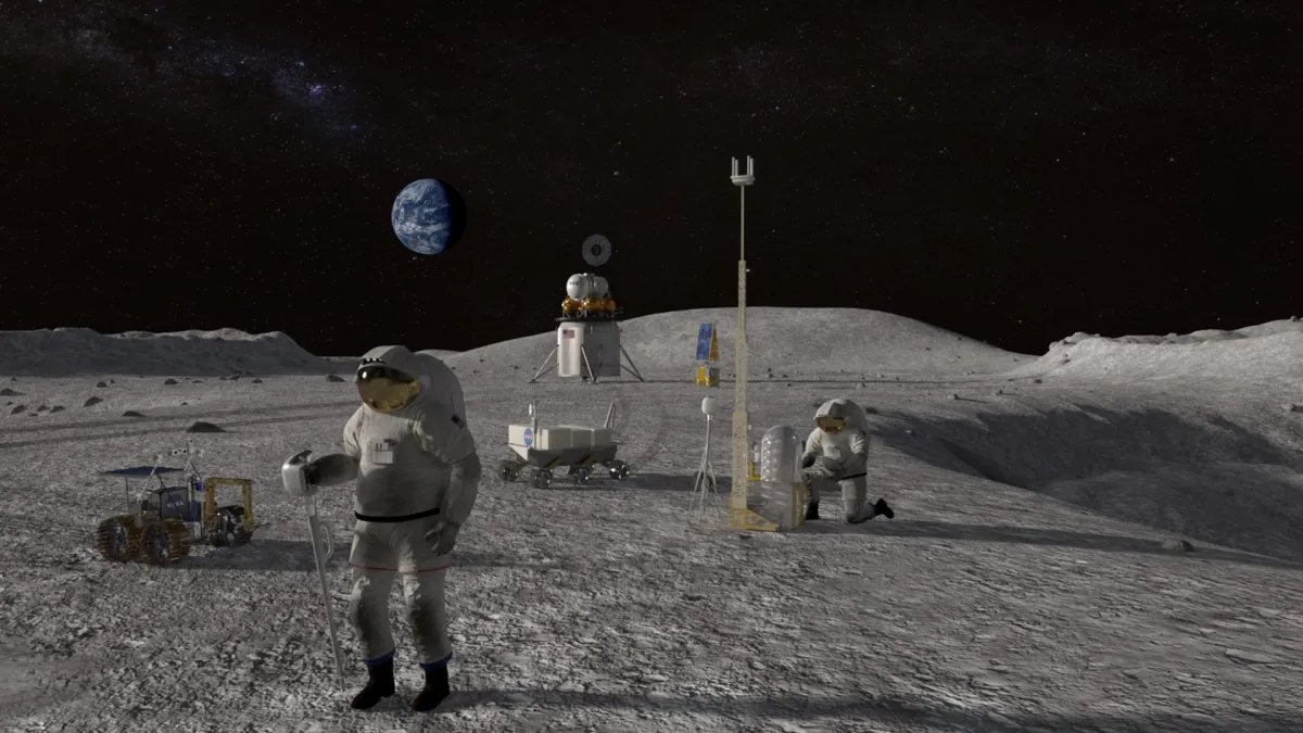 Após o fim do programa Apollo, a infraestrutura lunar foi desativada e precisa ser reconstruída (Foto: Divulgação/NASA)