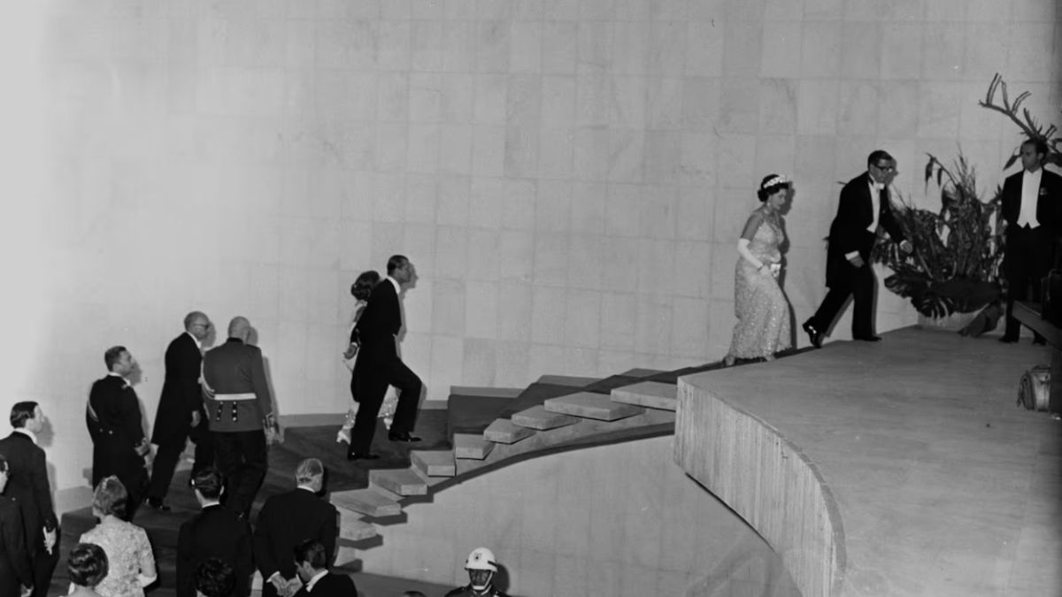 Rainha Elizabeth participou de um jantar no Ministério das Relações Exteriores / crédito: (Arquivo/Itamarati)