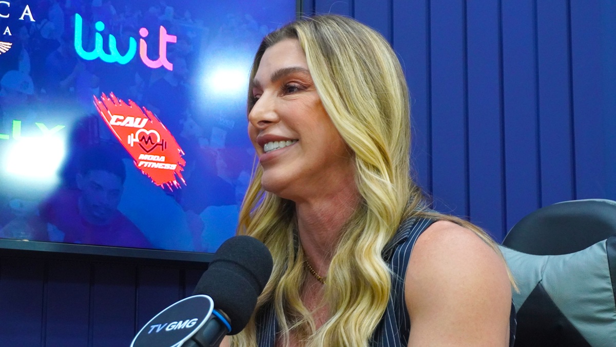 Angela Borges em entrevista à TV GMG