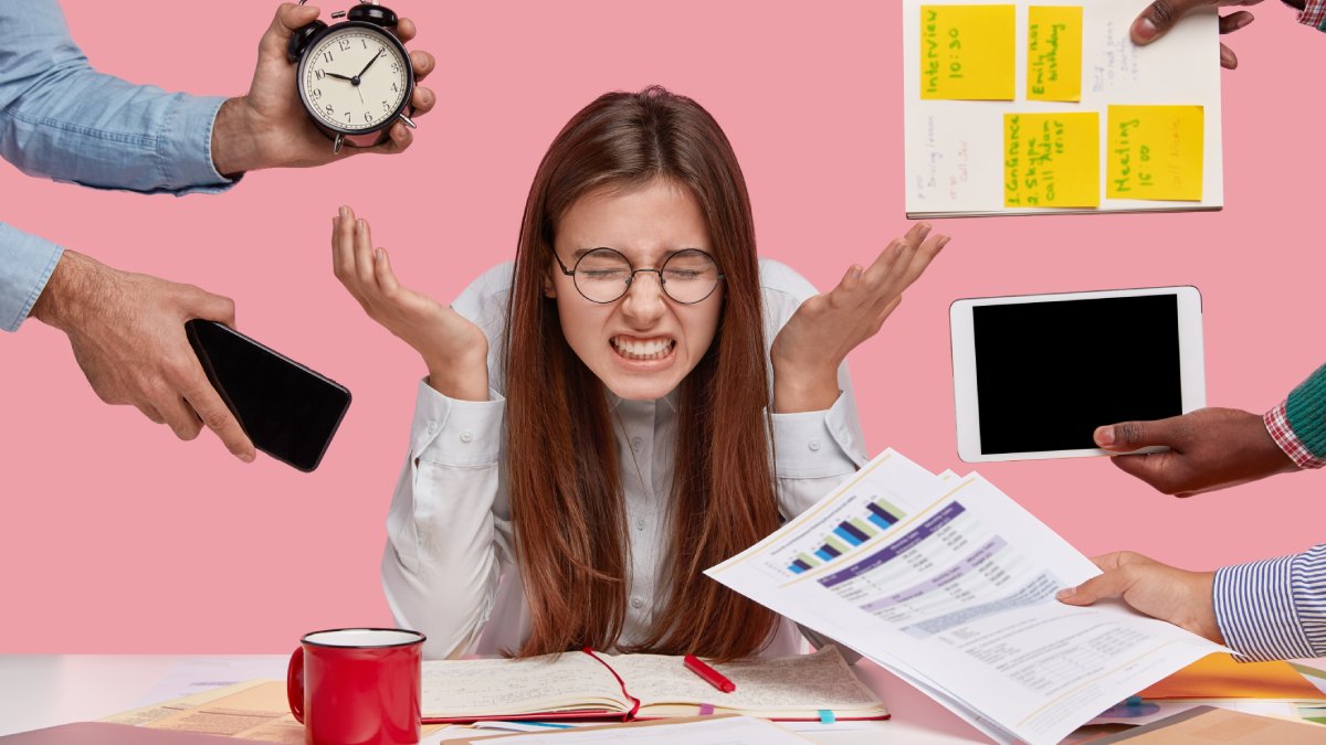 Isso leva à exaustão mental e doenças psiquiátricas