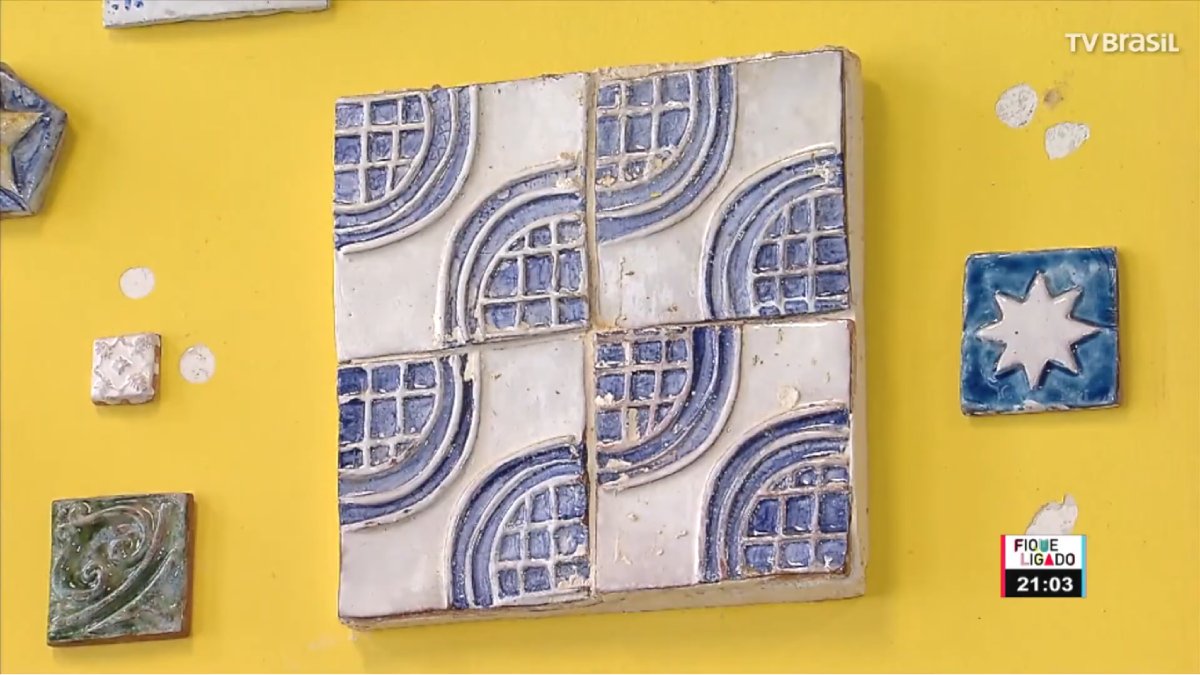 Azulejos portugueses fazem parte da tradição de São Luiz