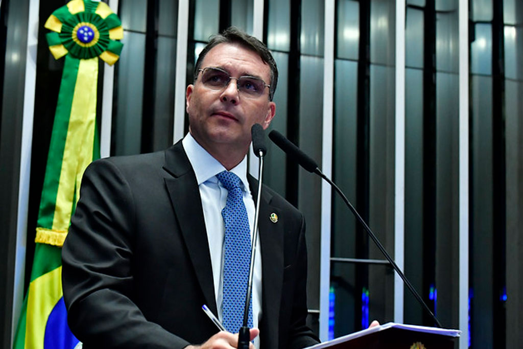 Flávio Bolsonaro Foto: Waldemir Barreto/Agência Senado