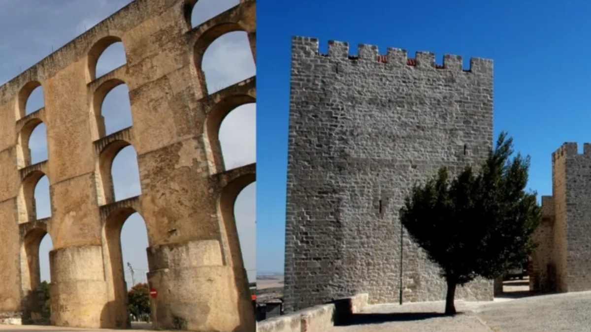 Dentro do perímetro fortificado, a vida civil se adaptou à vigilância permanente - (Divulgação/Turismo de Alentejo)
