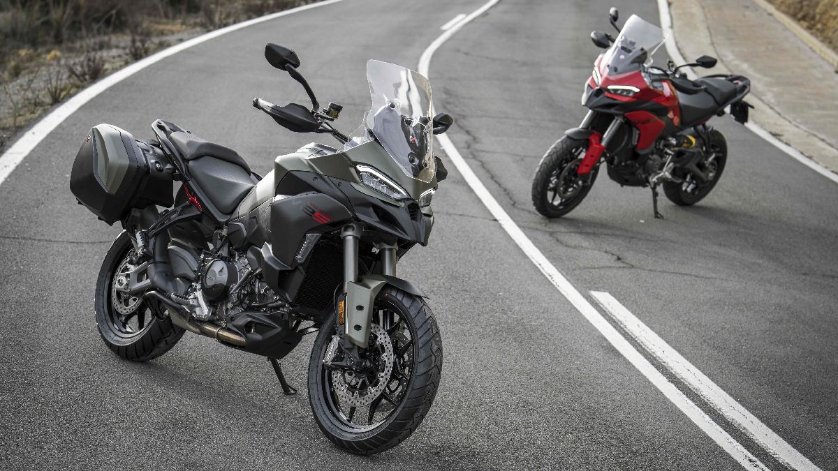 A proposta da nova Multistrada V2S segue ancorada em três pilares: leveza, agilidade e facilidade de pilotagem/Divulgação
