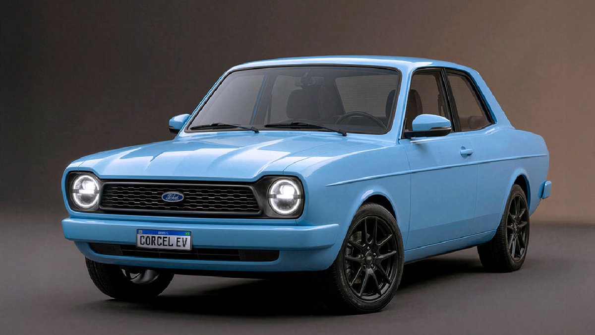 O Ford Corcel, modelo marcante produzido entre 1968 e 1986, foi atualizado com uma versão moderna e luxuosa