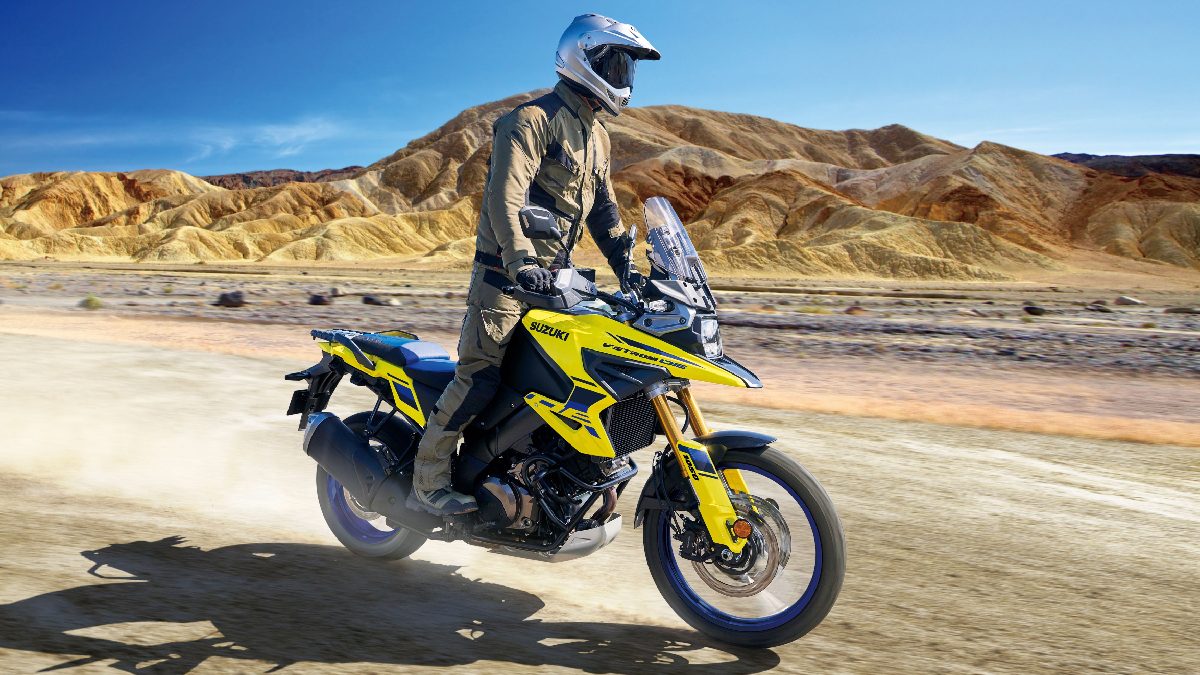 Com motor de 107 cv e inspiração na lendária DR-BIG, big trail japonesa inicia vendas a partir de R$ 86.950 com foco em tecnologia e conforto/Divulgação