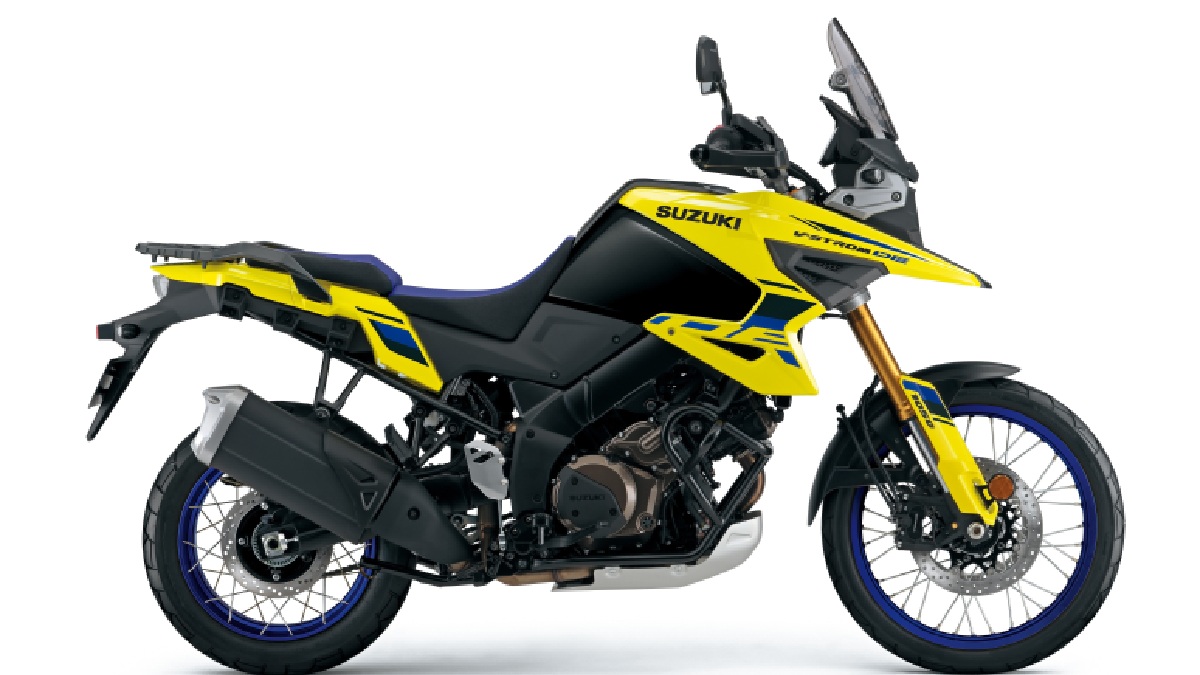 Com motor de 107 cv e inspiração na lendária DR-BIG, big trail japonesa inicia vendas a partir de R$ 86.950 com foco em tecnologia e conforto/Divulgação