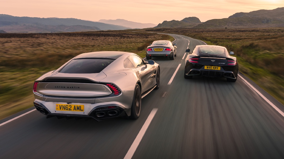Quando a segunda geração do Vanquish foi revelada, em 2012, o mundo automotivo voltou a se impressionar/Divulgação