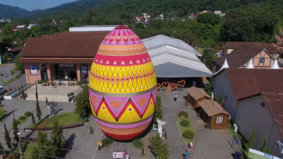 Ovo gigante da 11ª edição do evento