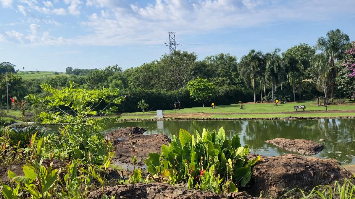 Outro cartão-postal da cidade é o Parque Ecológico Municipal Família Camurre (Foto: Mais 50 / YouTube / Reprodução)