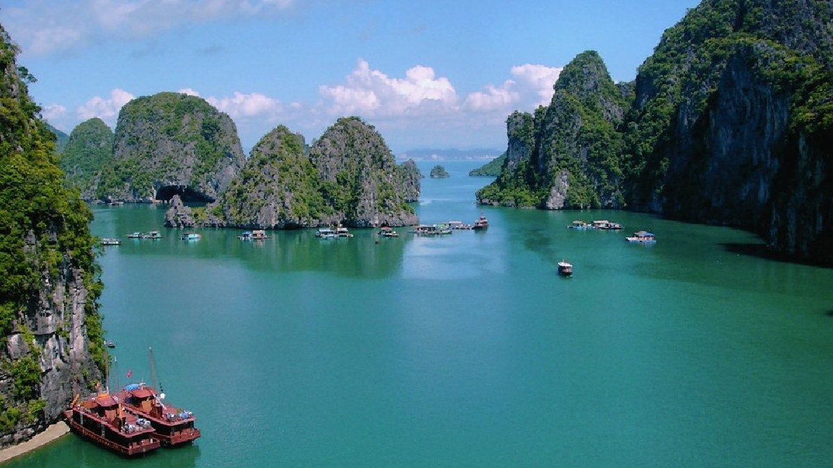 Baía de Ha Long, Vietnã (Foto: Thierry Borie / Lycaon / Wikimedia Commons)
