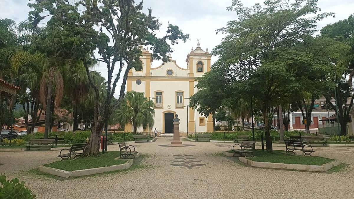 Centro de São José do Barreiro, no interior paulista (Foto: Josefito123/Wikimedia Commons)
