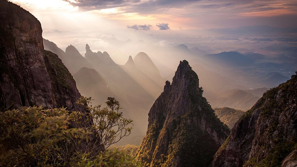 Parque Nacional da Serra dos Órgãos, em Petrópolis, no interior do Rio de Janeiro (Foto: Carlos Perez Couto/Wikimedia Commons