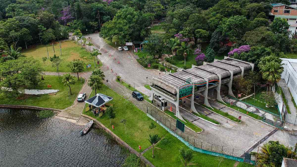 Com zoológico grátis e teleférico, Parque Estoril atrai famílias em São Bernardo /Divulgação/PMSBC