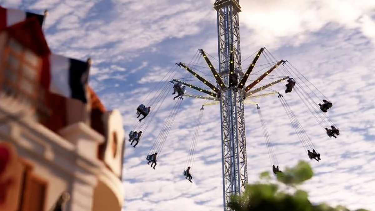 A nova atração, Aero Venturi, passa a funcionar a partir de 30 de abril na área temática Kaminda Mundi /Divulgação/Hopi Hari