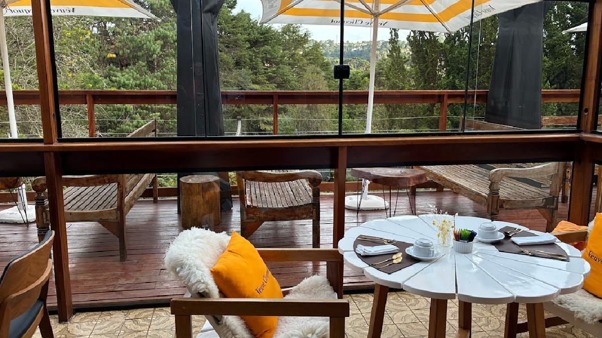 Terraço de inverno Veuve Clicquot