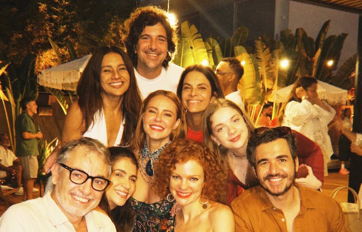 A atriz reuniu nomes conhecidos do entretenimento /Reprodução/Instagram